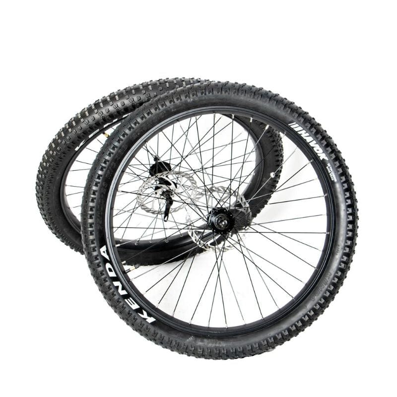 27.5" x 3" E - Bike Wheel Set - Ebike Boomers