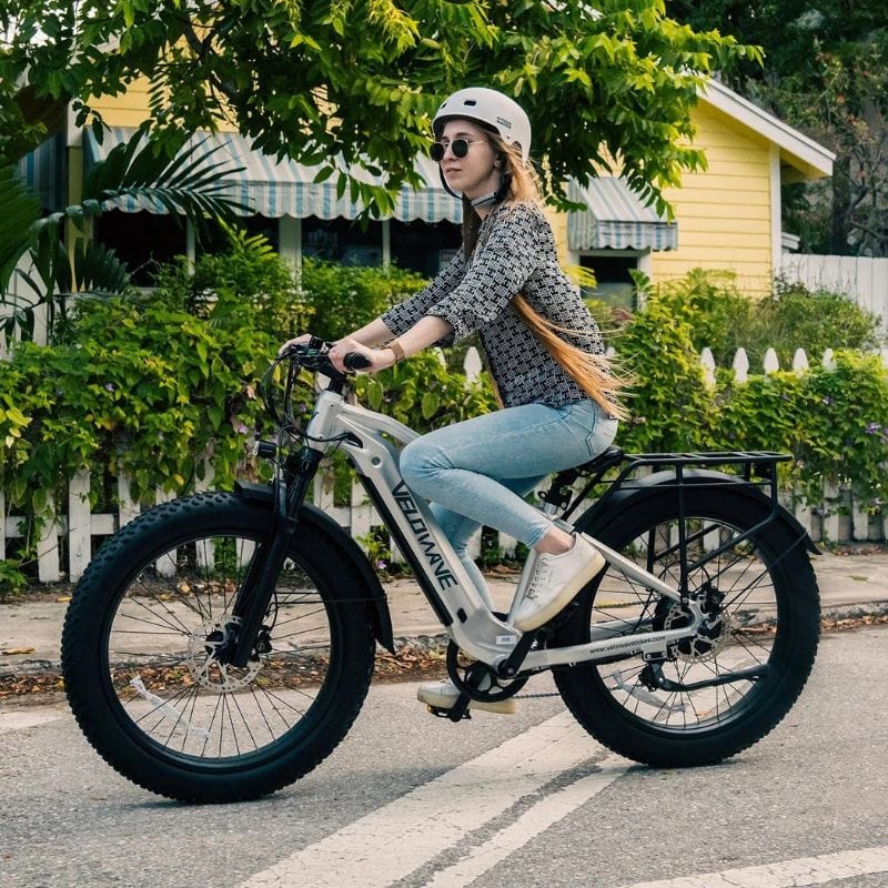 Velowave Ranger 2.0 Fat Tire All-Terrain E-Bike Silver 4 | Ebike Boomers LLC