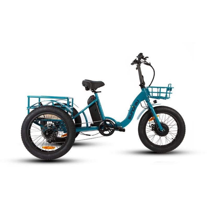 New Trike Step - Through Foldable E - Trike - Ebike Boomers