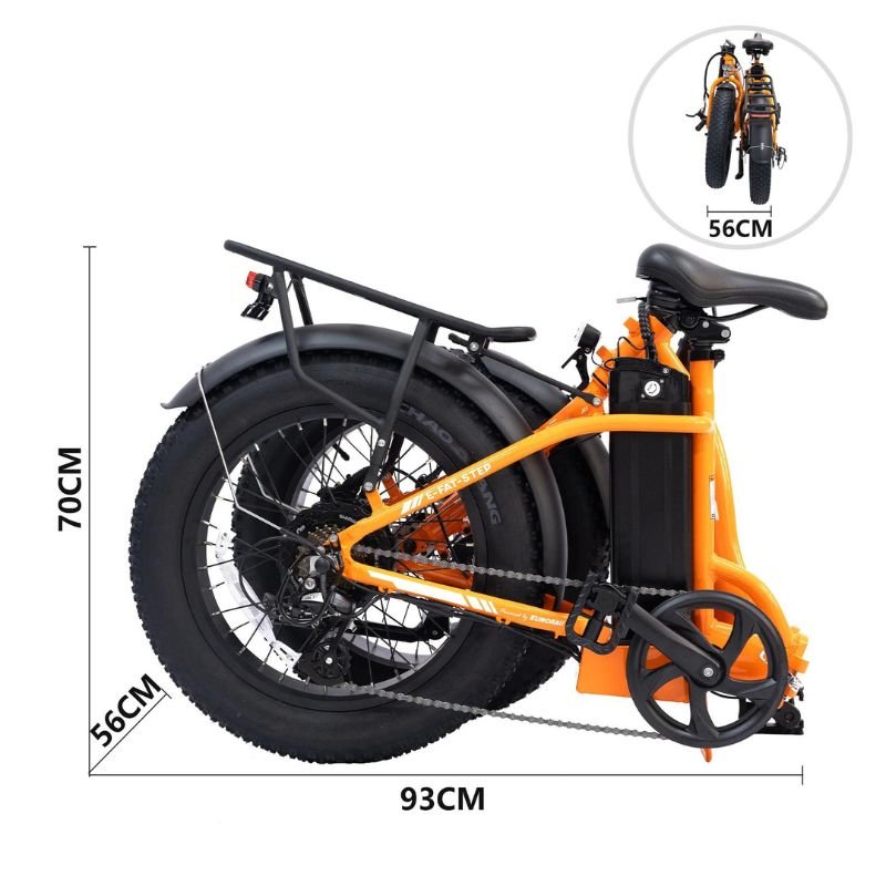 E - FAT - STEP Foldable All - Terrain E - Bike - Ebike Boomers