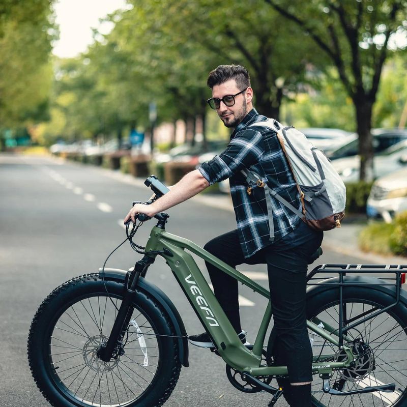 Veefa E1 26" Step - Over Fat Tire E - Bike - Ebike Boomers