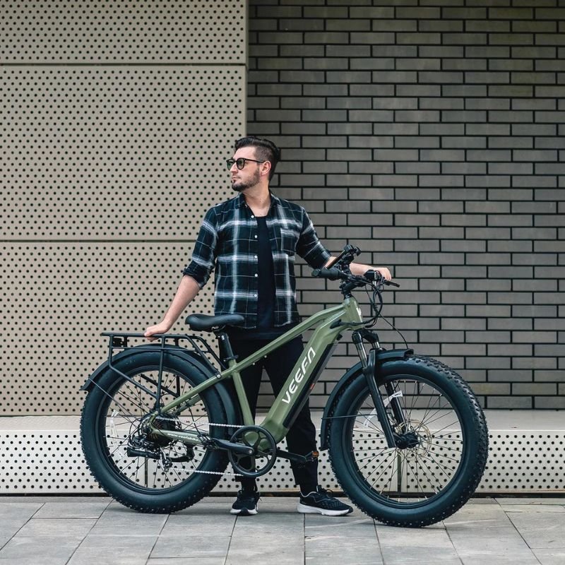 Veefa E1 26" Step - Over Fat Tire E - Bike - Ebike Boomers