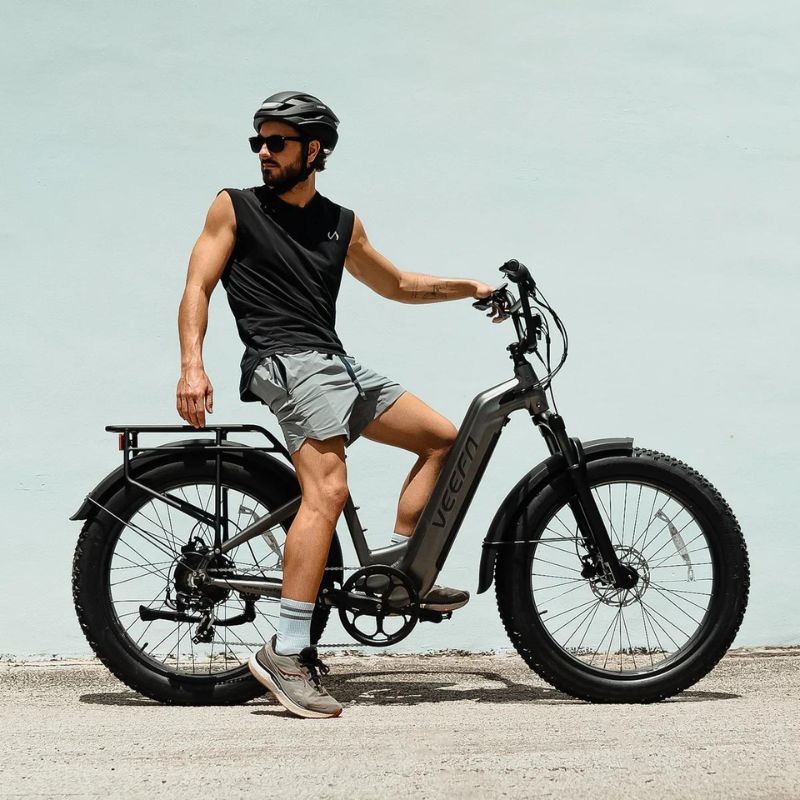 Veefa L1 26" Step - Thru Fat Tire E - Bike - Ebike Boomers